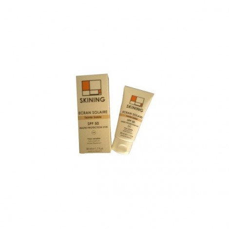 Skining ecran solaire teinte sable spf50 (50ml)