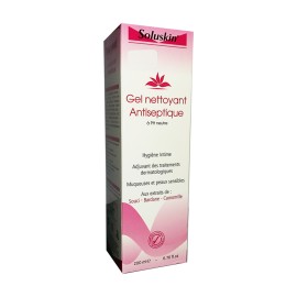 Soluskin Antiseptique gel nettoyant 200 ml