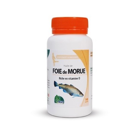 Mgd Huile de Foie de Morue 270 mg - 140 capsules