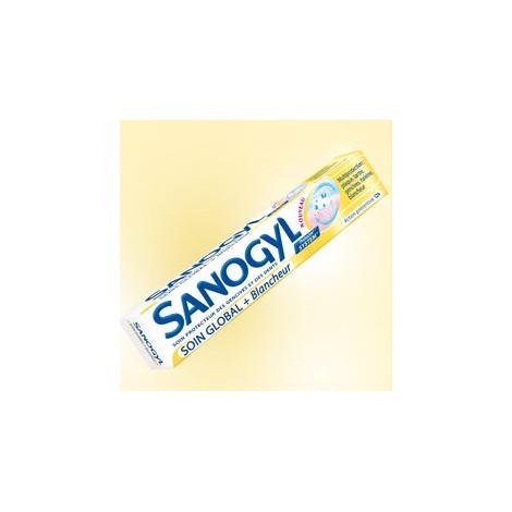 Sanogyl dentifrice soin global+ blancheur 75ml