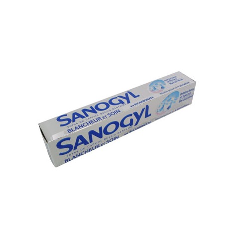 Sanogyl dentifrice blancheur et soin 75ml