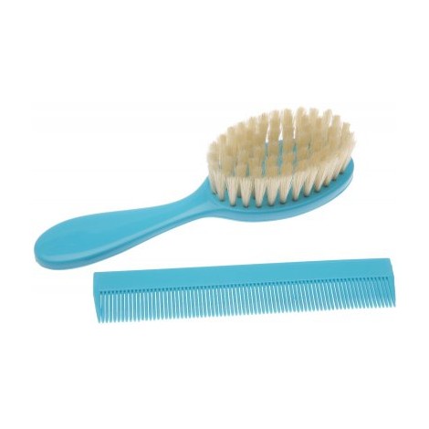 Juniors Brosse et Peigne pour Bébé en Bleu