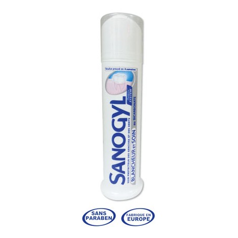 Sanogyl Dentifrice Soin Blancheur et Soin Doseur 100ml