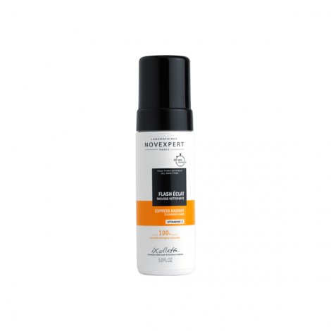 Novexpert Flash Éclat Mousse Nettoyante 150ml