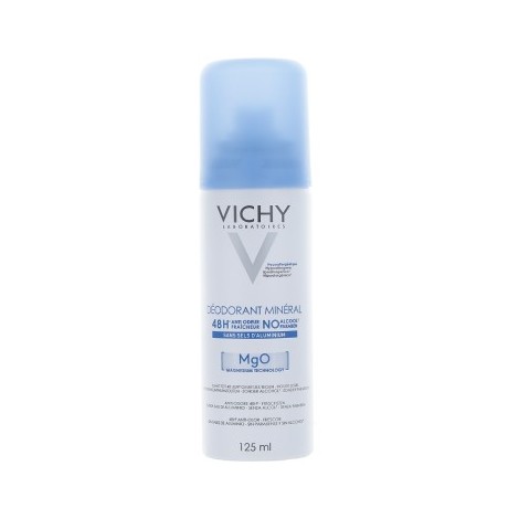 Vichy Deodorant minéral 48h mgo 125 ml