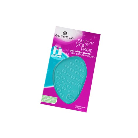 Essence coussinets de gel transparents avec points de massage ( Gel shoe pads)